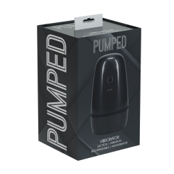 Pumped Masturbateur Vibrobator Noir